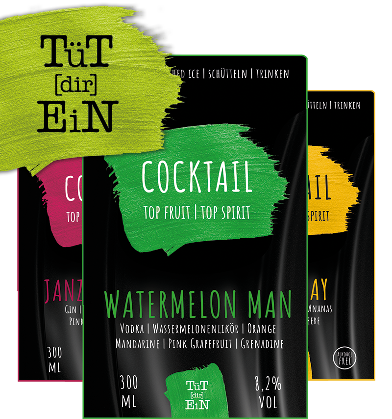 cocktail in der tüte